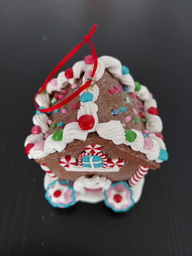 Emersyn - 2014 - Gingerbread House - Gift From Grandma & Grandpa Scott ornament collectible - Main Image 2
