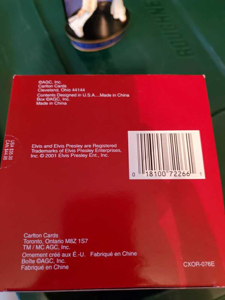 Christmas With The King Of Rock ’n’ Roll  ornament collectible [Barcode 018100722661] - Main Image 4