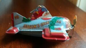 Holiday Fliers Tin Airplane 1 of 3 - Holiday Fliers (Tin) ornament collectible [Barcode 015012032178] - Main Image 2