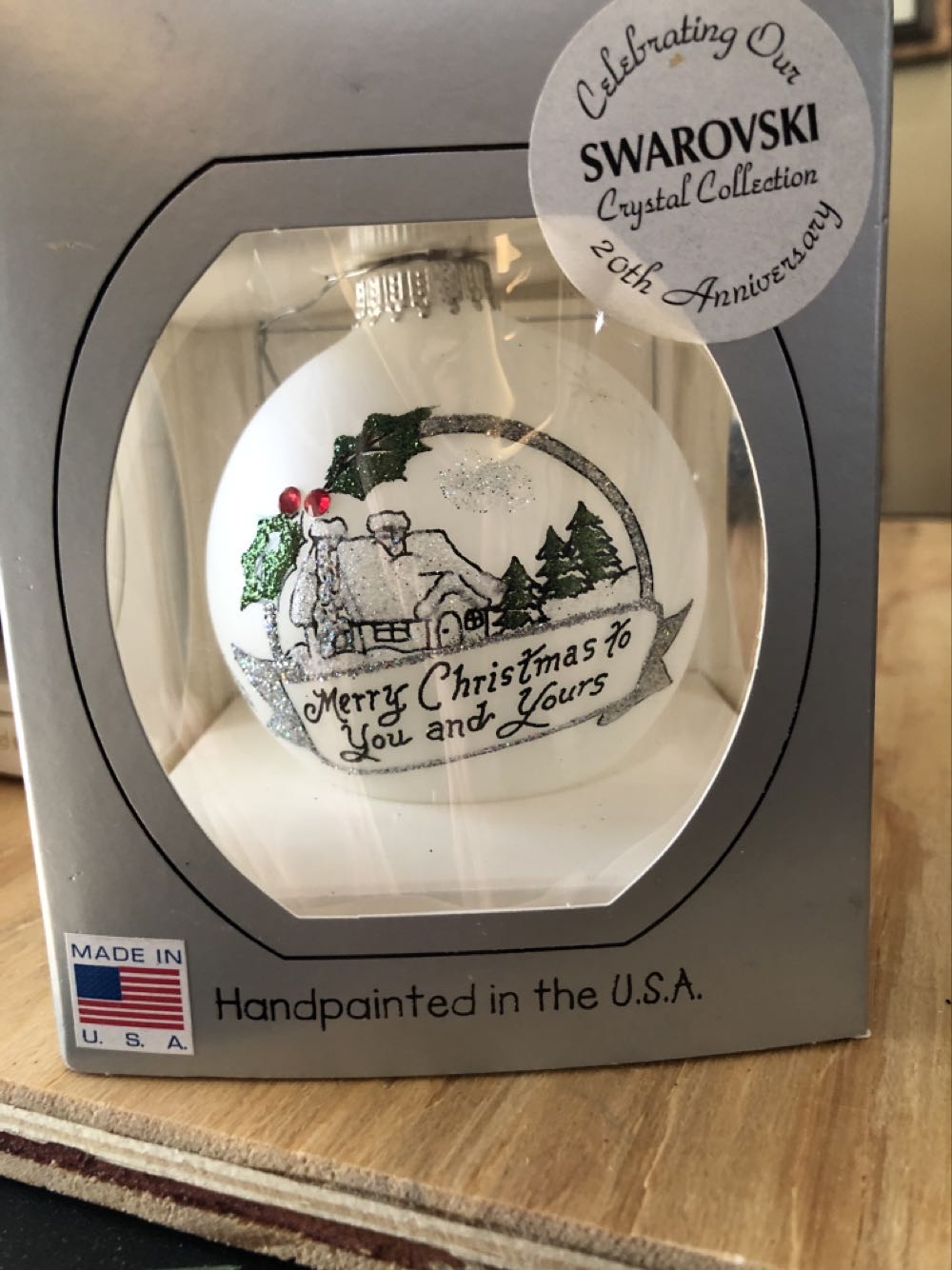 Handpainted Crab Shell Santa