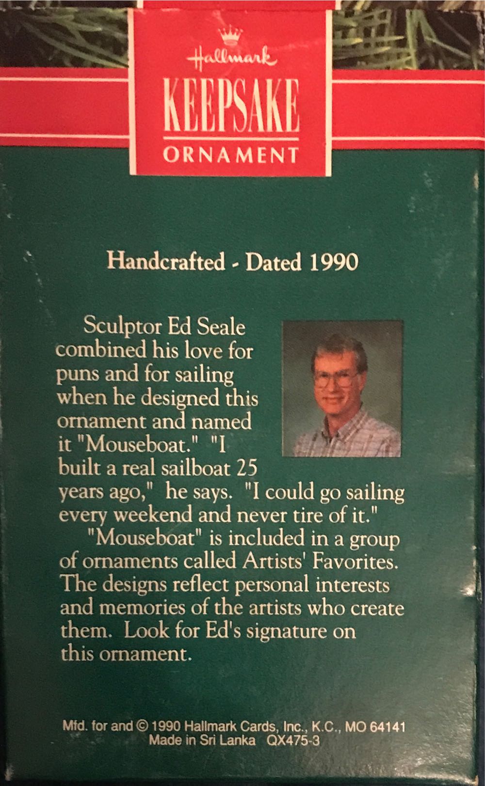 Mouseboat  ornament collectible [Barcode 070000027437] - Main Image 2