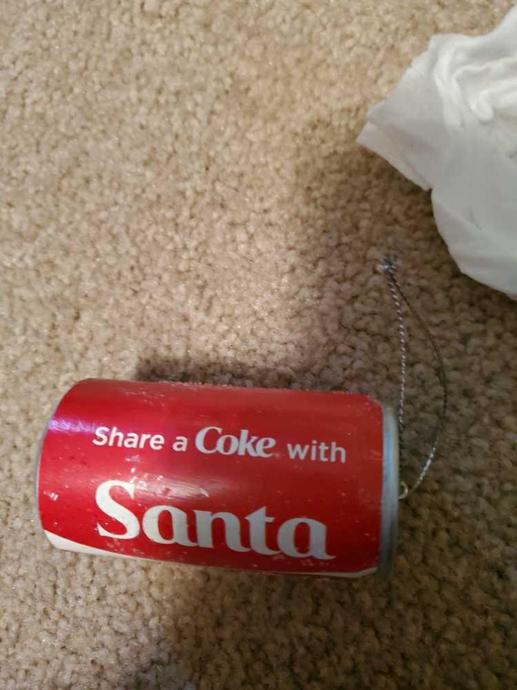 share a coke with santa  ornament collectible - Main Image 2