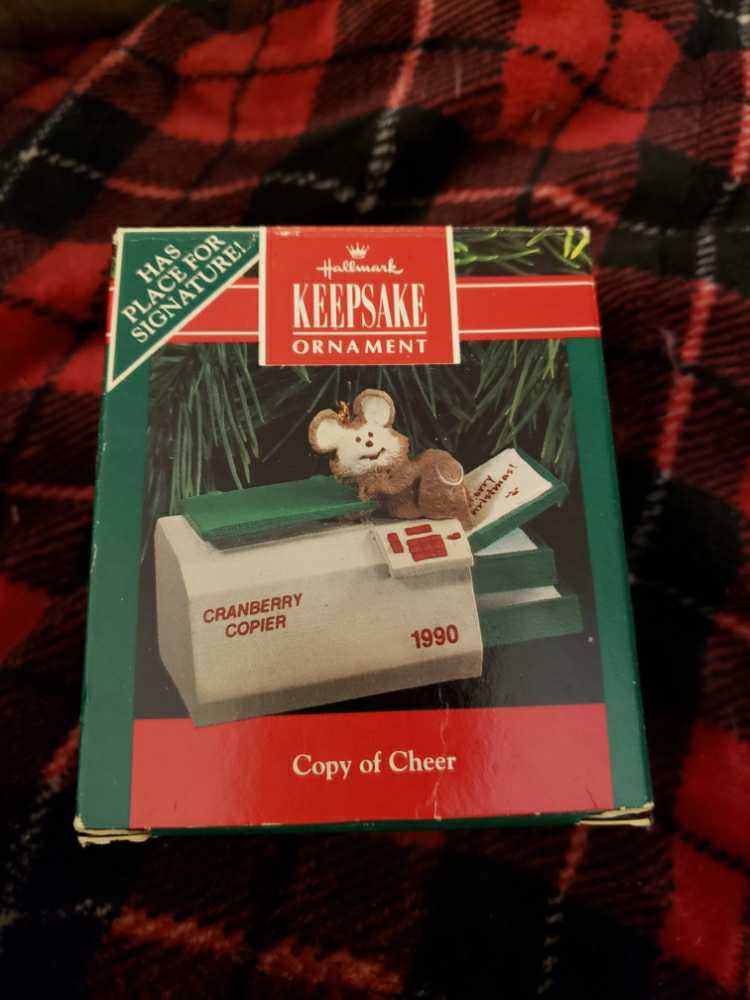 Copy of Cheer  ornament collectible [Barcode 070000027437] - Main Image 1