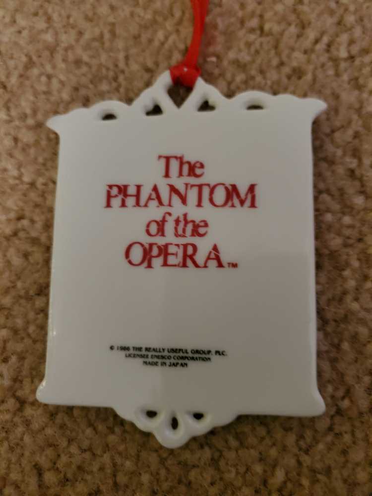 The Phantom of The Opara Suare  ornament collectible - Main Image 2