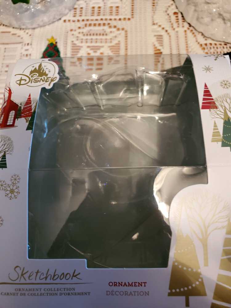 Mickey & Minnie - Disney Sketchbook ornament collectible [Barcode 465063302483] - Main Image 3