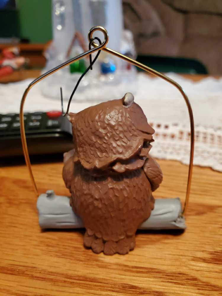 Happy Christmas to Owl  ornament collectible - Main Image 2