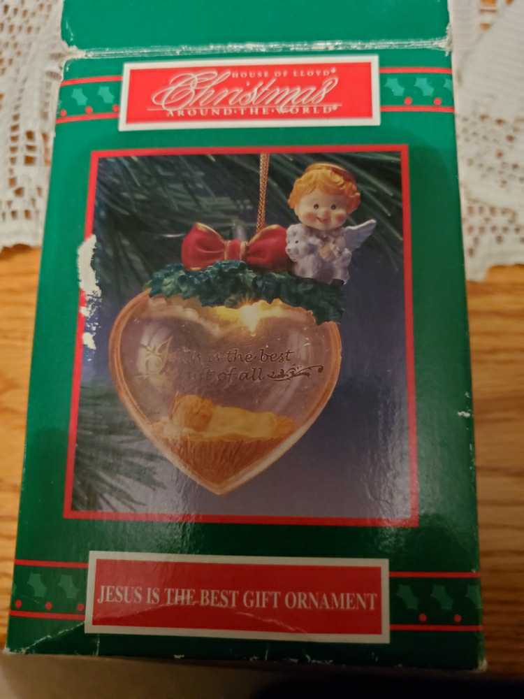 Jesus Is The Best Gift - Christmas Around The World ornament collectible - Main Image 2