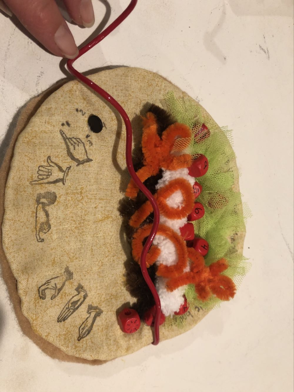 Tuck Me Like A Taco  (Mom’s Ornaments) ornament collectible - Main Image 3