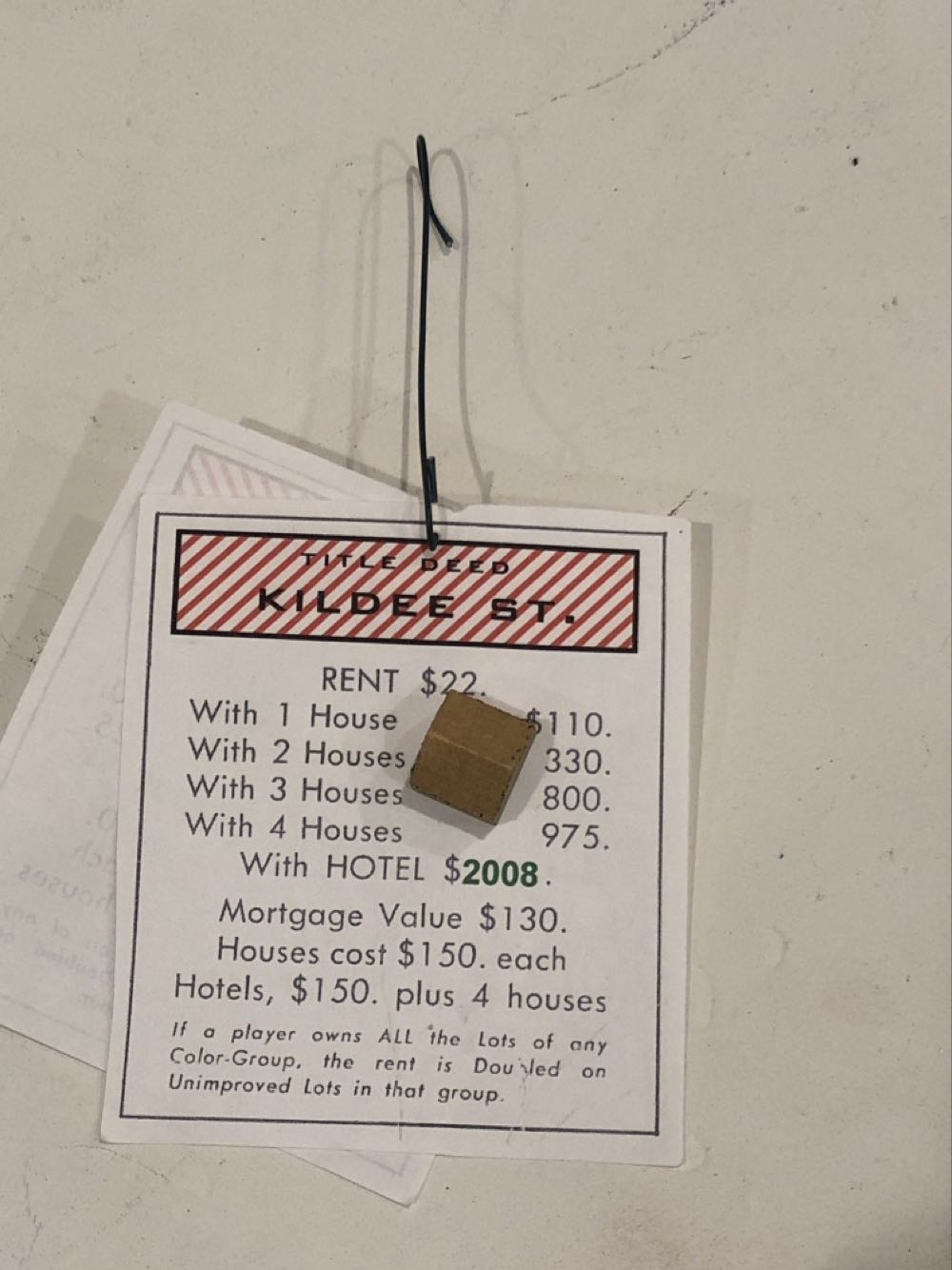 Monopoly  (Mom’s Ornaments) ornament collectible - Main Image 2