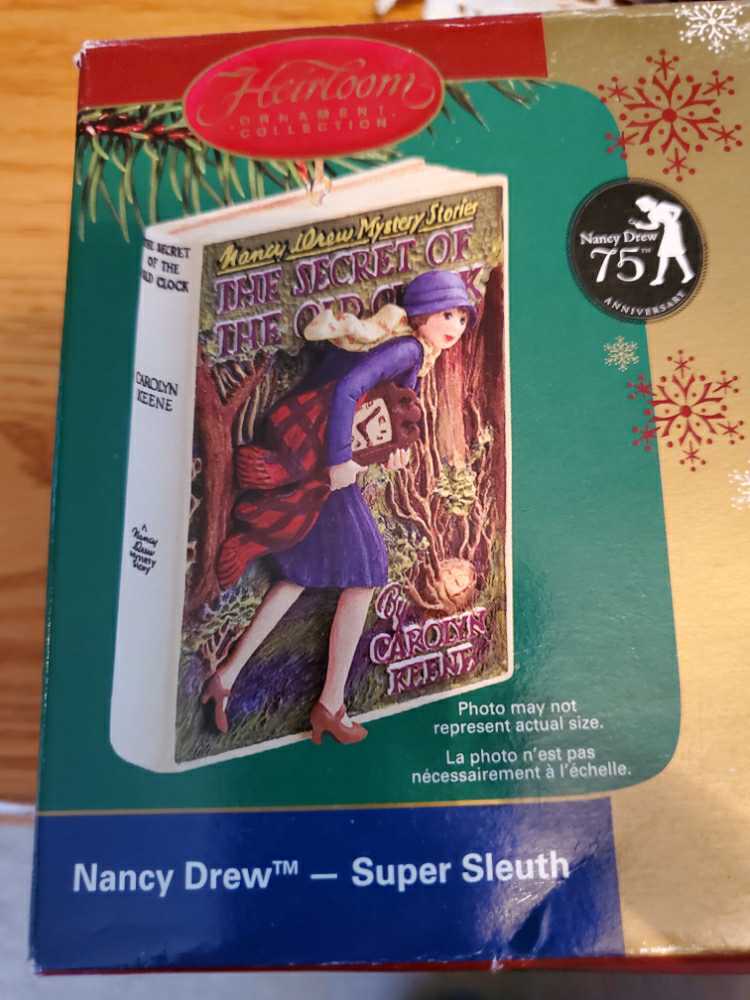 Nancy Drew Super Sleuth* - Nancy Drew (Nancy Drew) ornament collectible [Barcode 661526376927] - Main Image 3