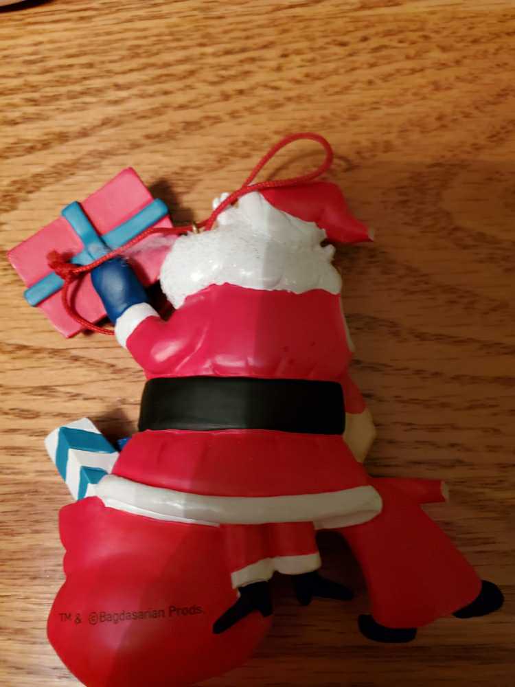 Alvin And The Chipmunks - Alvin With Santa  ornament collectible - Main Image 2