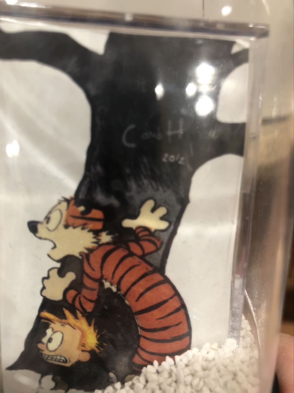 Calvin And Hobbes Snow Globe  (Mom’s Ornaments) ornament collectible - Main Image 2