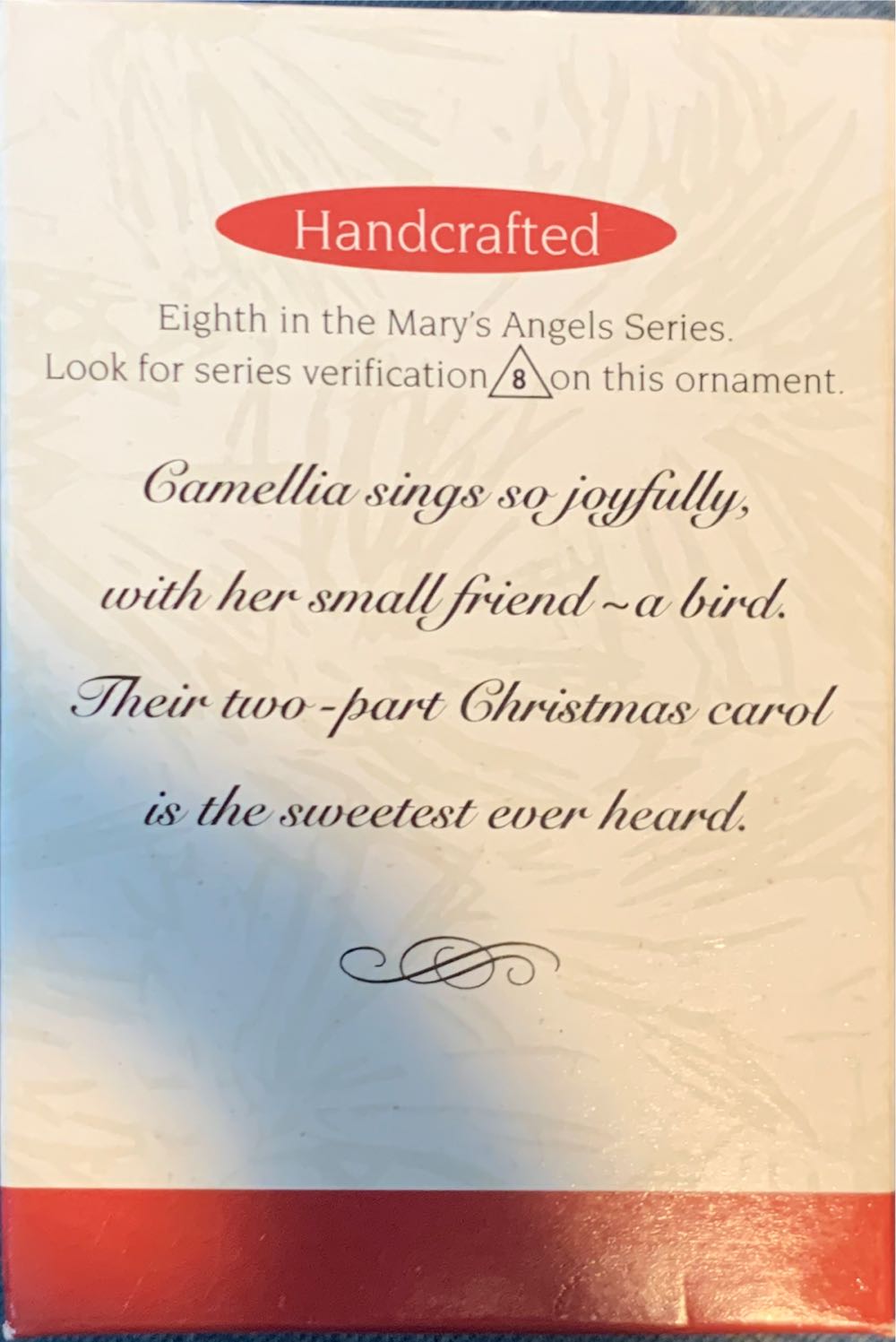 Mary’s Angels #8 Camellia - Mary’s Angels (Mary’s Angels) ornament collectible [Barcode 015012180886] - Main Image 2