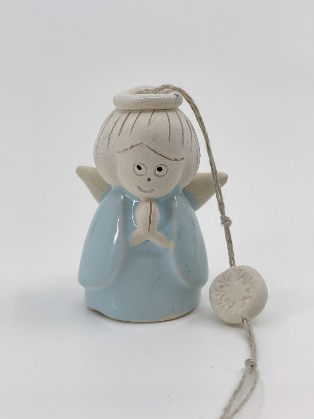 Porcelain Angel Bell  ornament collectible - Main Image 1