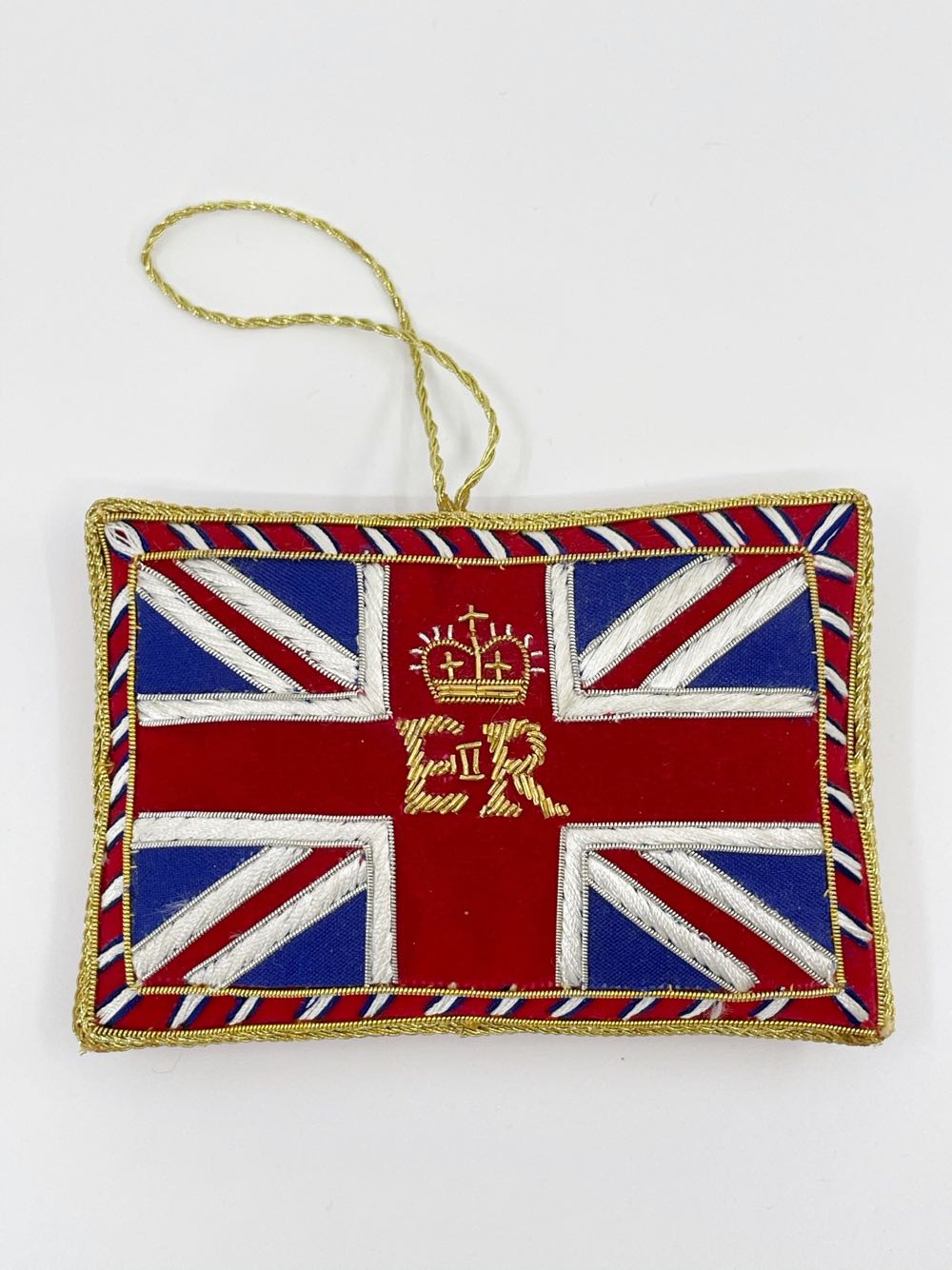 Fabric Union Jack Pillow  ornament collectible - Main Image 1