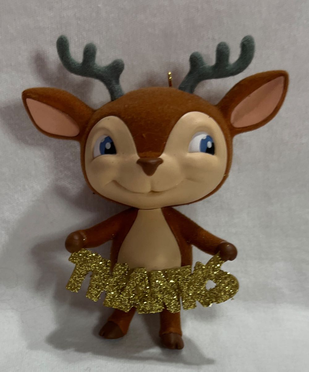 Thank-You Deer 🐶 - Hallmark Employee Gift (Reindeer) ornament collectible - Main Image 3