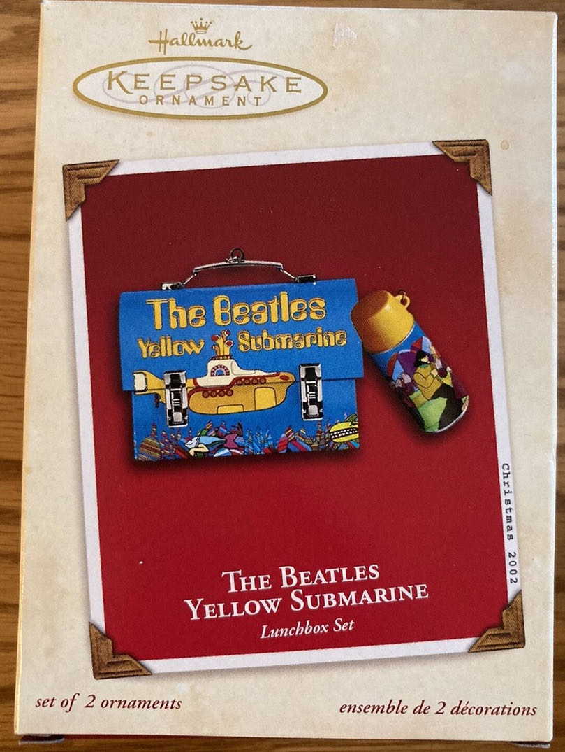 Lunch Box: The Beatles Yellow Submarine Lunch Box Set 2002 Ornament - Lunch Box Set (Yellow Submarine) ornament collectible [Barcode 015012696479] - Main Image 3