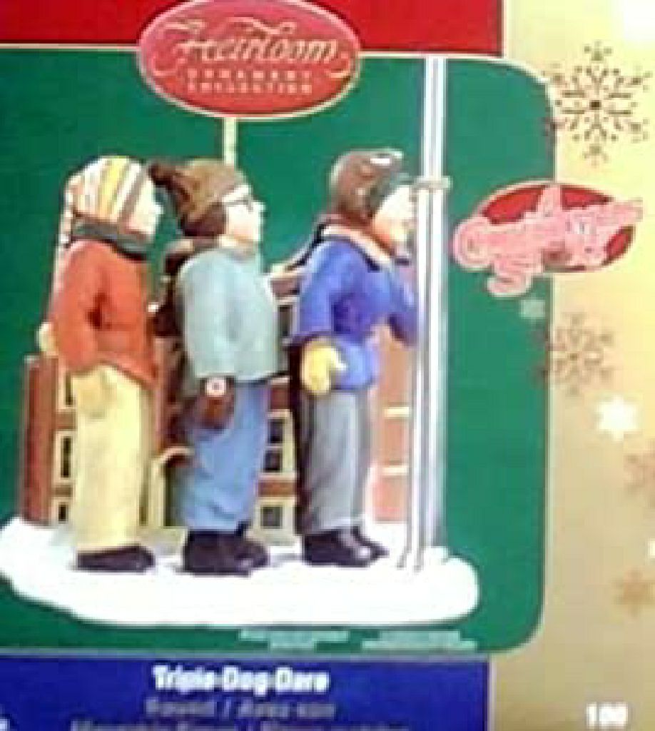 Christmas Story Triple Dog Dare* - A Christmas Story (A Christmas Story) ornament collectible [Barcode 661526651963] - Main Image 2
