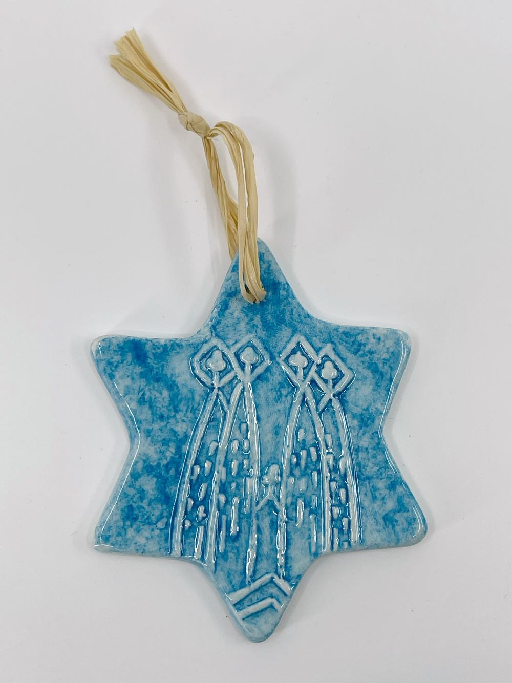 Ceramic Star ornament collectible - Main Image 1