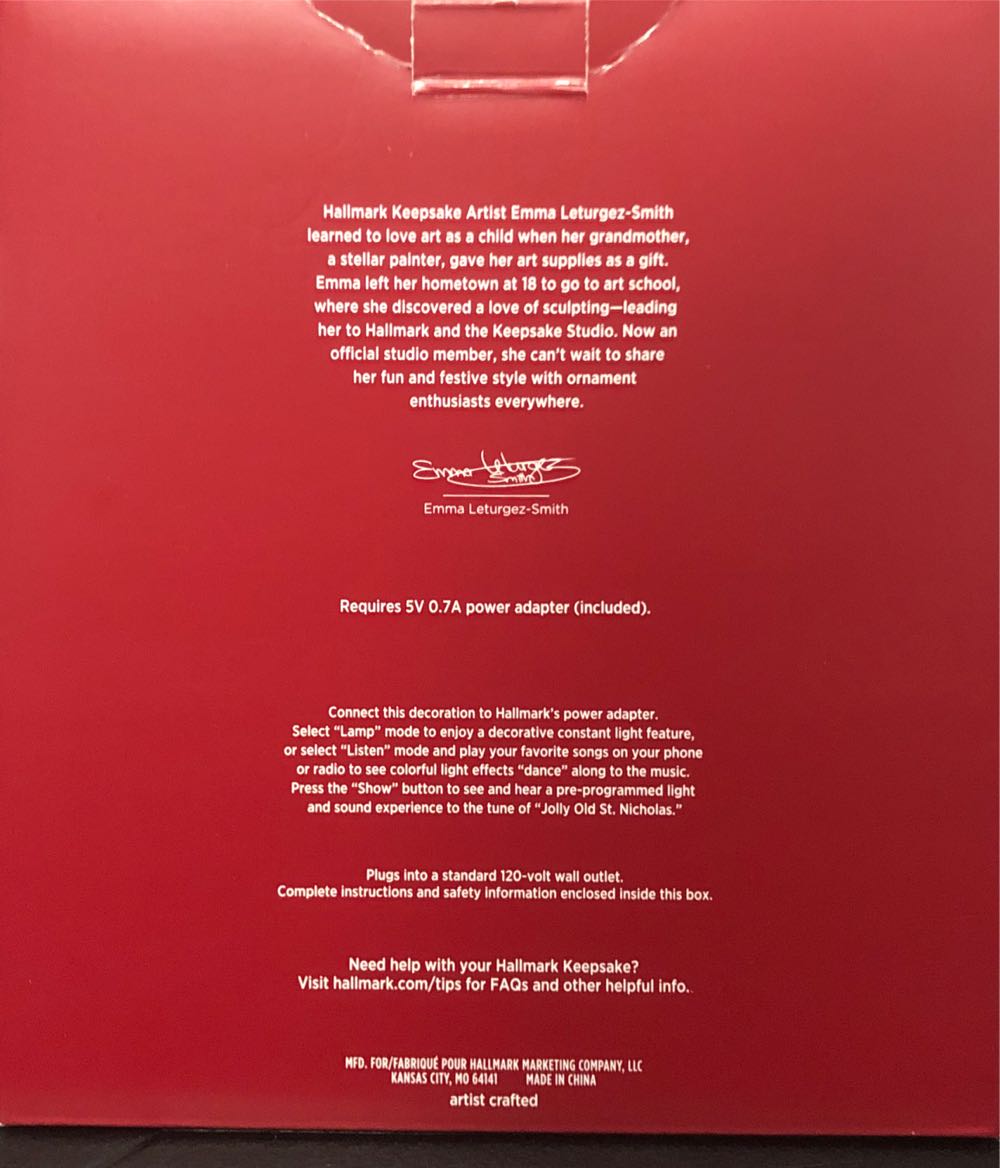 Sound-a-light Santa’s Gazebo - Immersive Light & Sound (Gazebo - Magic Light & Sound) ornament collectible [Barcode 763795622436] - Main Image 2