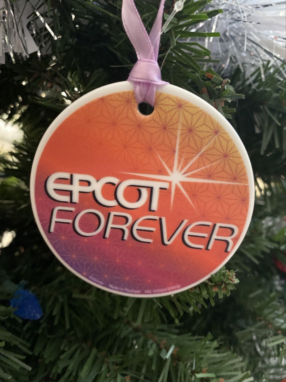 Epcot Forever Figment Disc - Disney Parks ornament collectible [Barcode 400913913907] - Main Image 3
