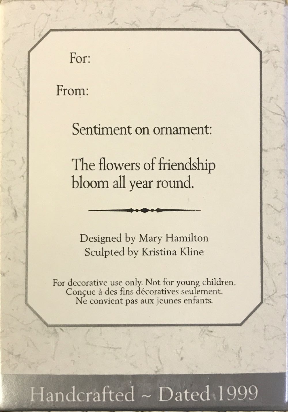 Hallmark Ornament Friendly Delivery Marys Bears QE08419  ornament collectible [Barcode 015012479324] - Main Image 2