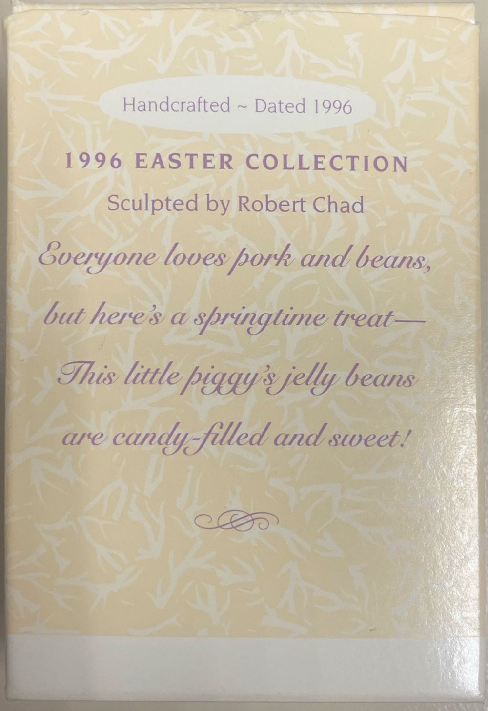 Pork ’n Beans - Easter (Easter) ornament collectible [Barcode 015012317367] - Main Image 2