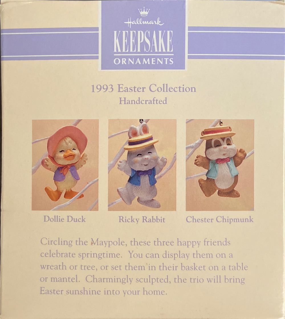 Maypole Stroll - Keepsake Ornament (Easter) ornament collectible [Barcode 015012039818] - Main Image 2