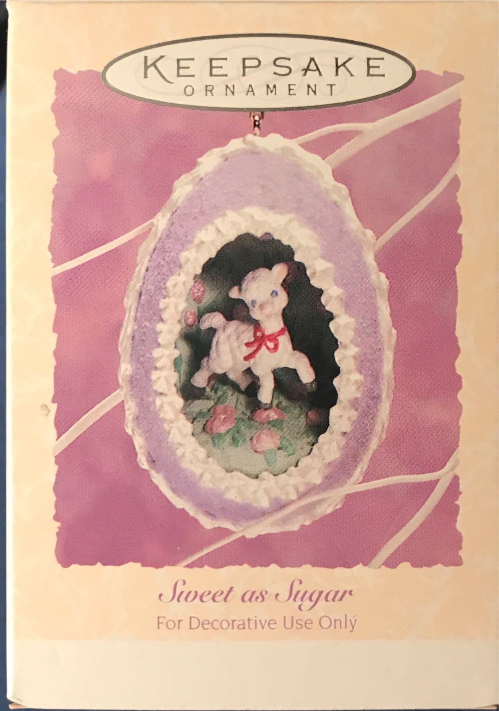 Easter Collection Sweet As Sugar  ornament collectible [Barcode 015012134445] - Main Image 2