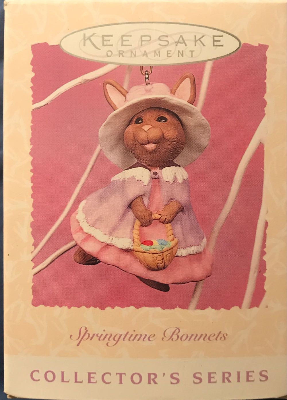 Springtime Bonnets - 05 (of 5) - Springtime Bonnets (Easter, Mice) ornament collectible [Barcode 015012391268] - Main Image 2