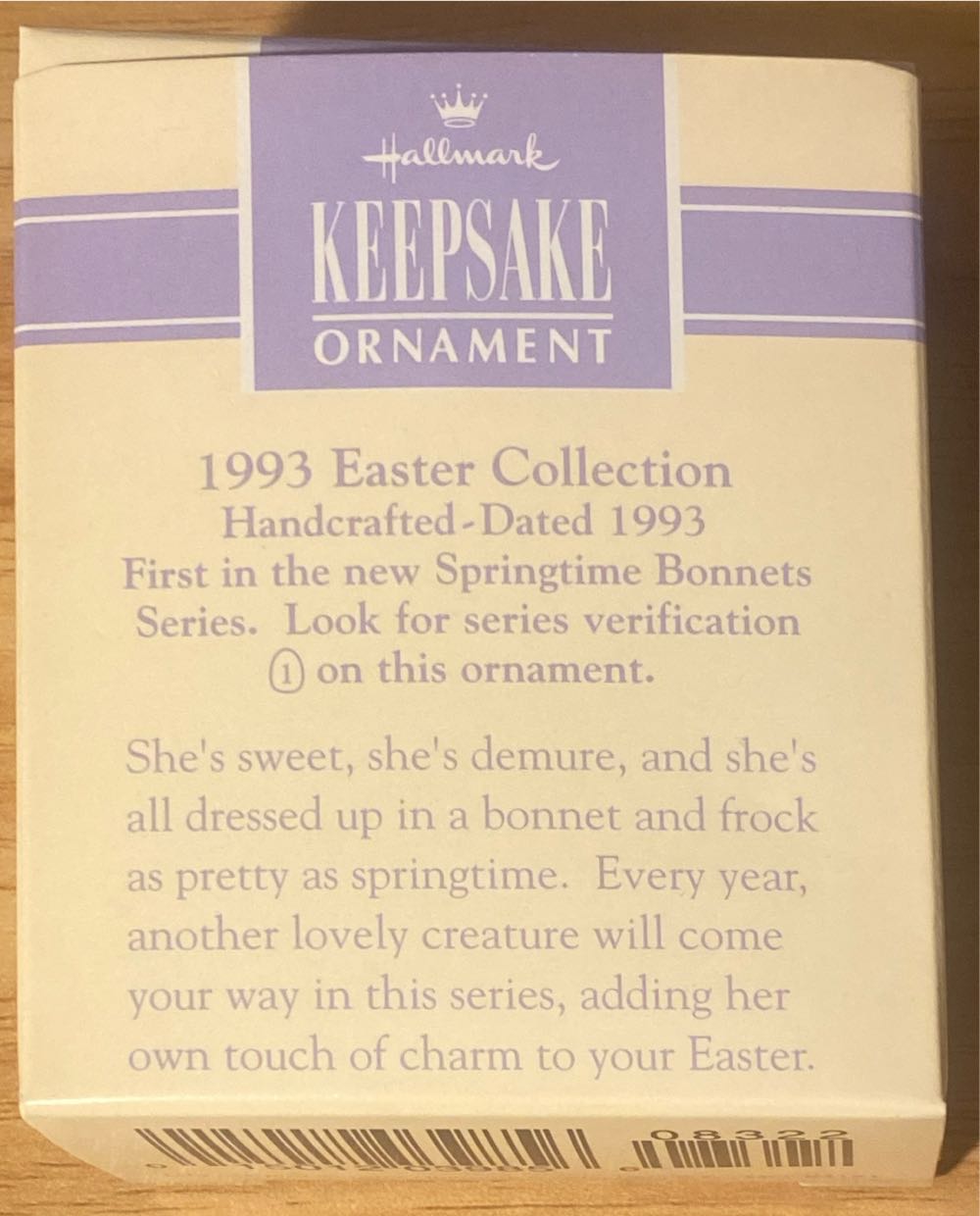 Springtime Bonnets - 01 (of 5) - Springtime Bonnets (Easter, Mice) ornament collectible [Barcode 015012039856] - Main Image 2