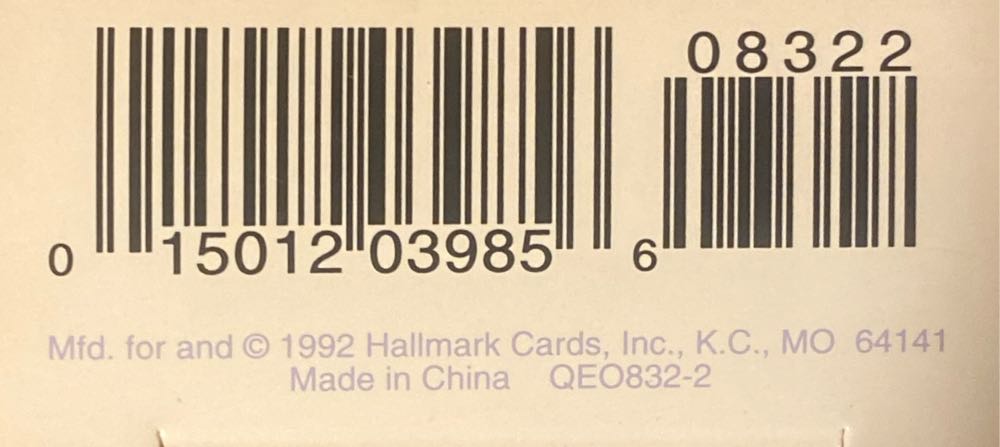 Springtime Bonnets - 01 (of 5) - Springtime Bonnets (Easter, Mice) ornament collectible [Barcode 015012039856] - Main Image 3