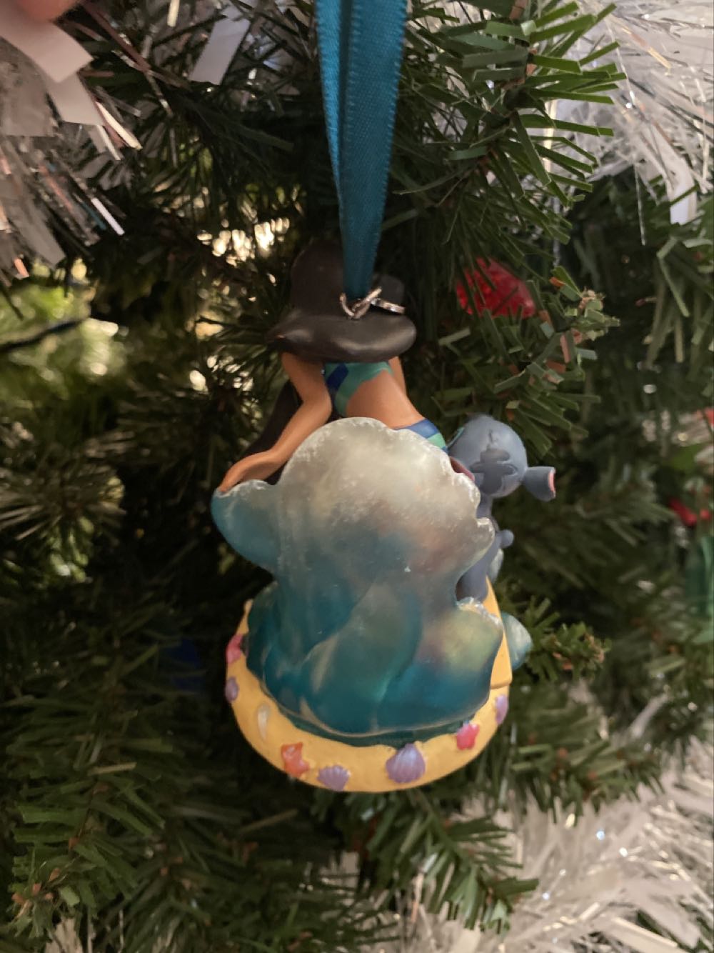Lilo And Stitch On Surfboard  - Lilo And Stitch ornament collectible - Main Image 3