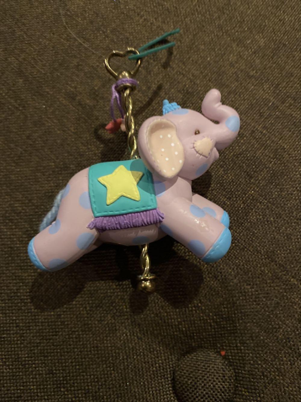 Carousel Elephant  ornament collectible - Main Image 2