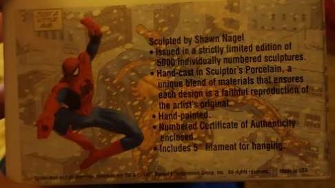 Spider-man   ornament collectible - Main Image 2