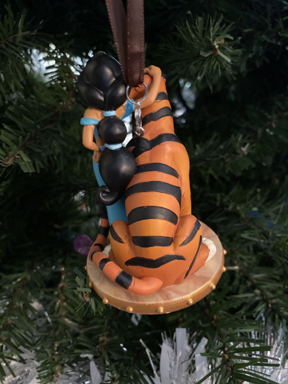 Aladdin Jasmine And Rajah - Disney Parks ornament collectible [Barcode 400021286078] - Main Image 2