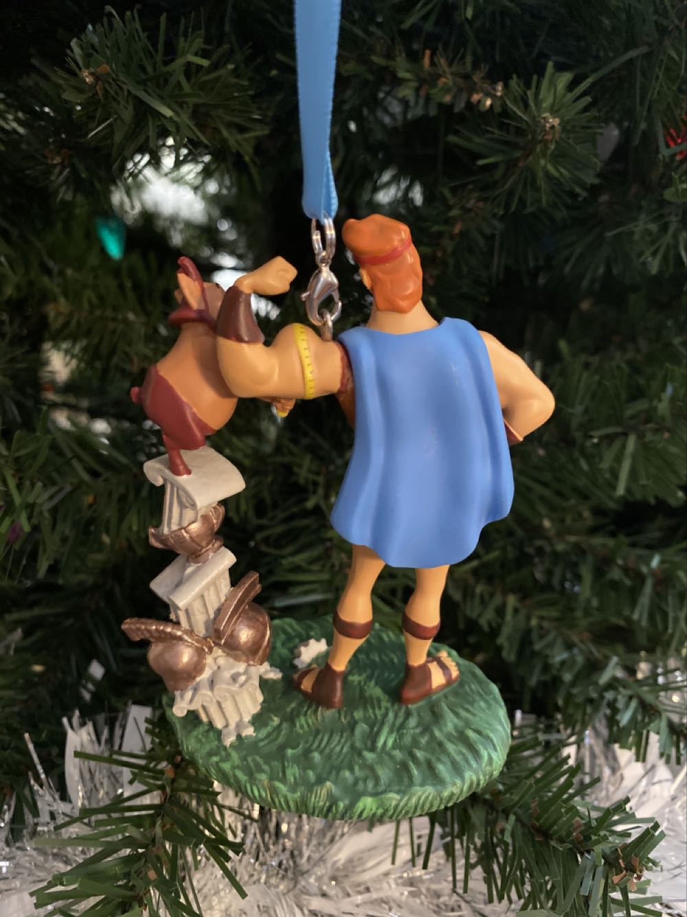 Hercules - Hercules With Phil - Disney Hercules (Disney Sketchbook) ornament collectible [Barcode 400021166998] - Main Image 2