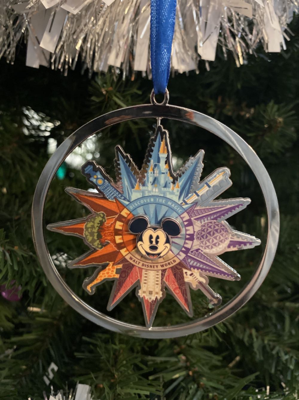 Four Parks Compass - Disney Parks ornament collectible - Main Image 1