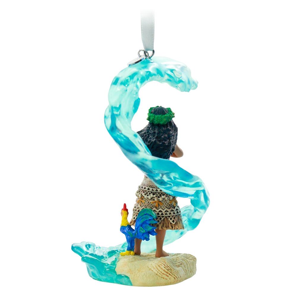 Moanna With Wave - Disney Sketchbook ornament collectible - Main Image 4