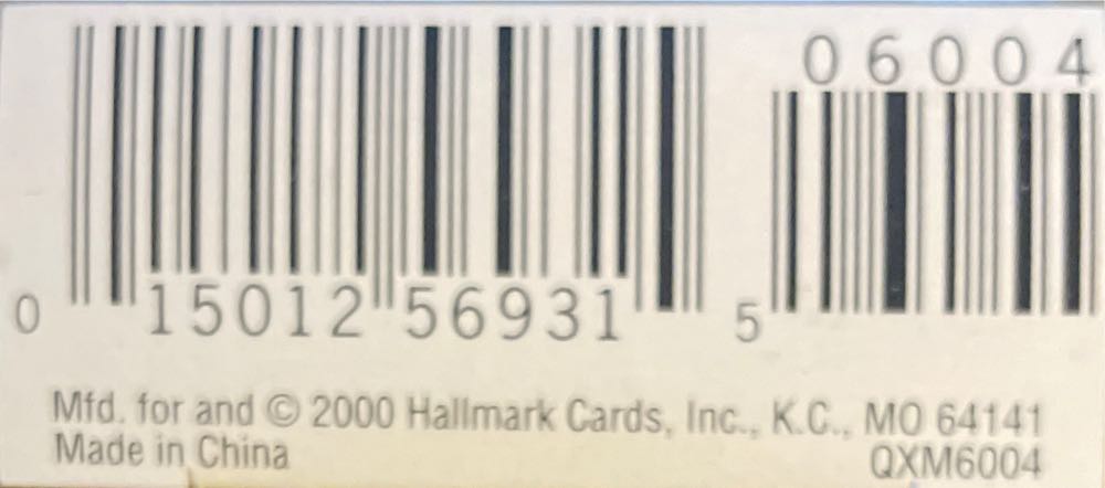 Santa’s Journey Begins - Miniature (Santa) ornament collectible [Barcode 015012569315] - Main Image 4