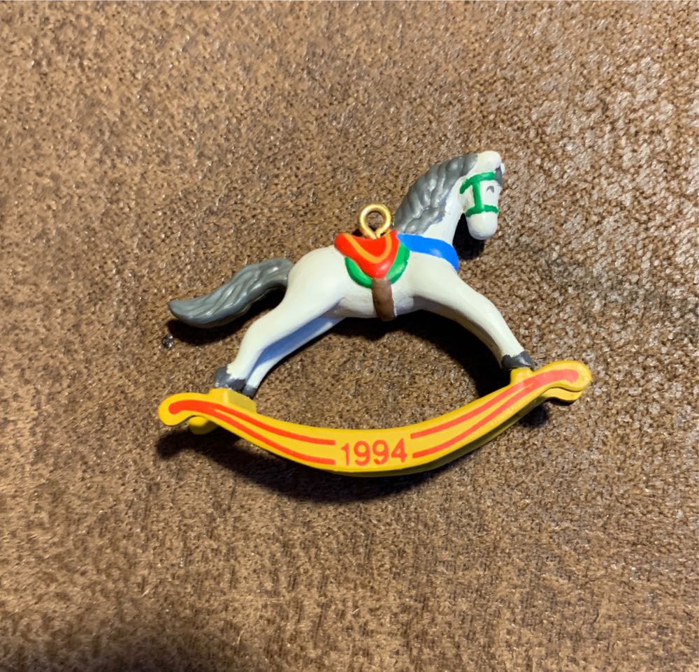 Rocking Horse Miniature 1994 - Rocking Horse Minature (Rocking Horse) ornament collectible [Barcode 015012112818] - Main Image 3
