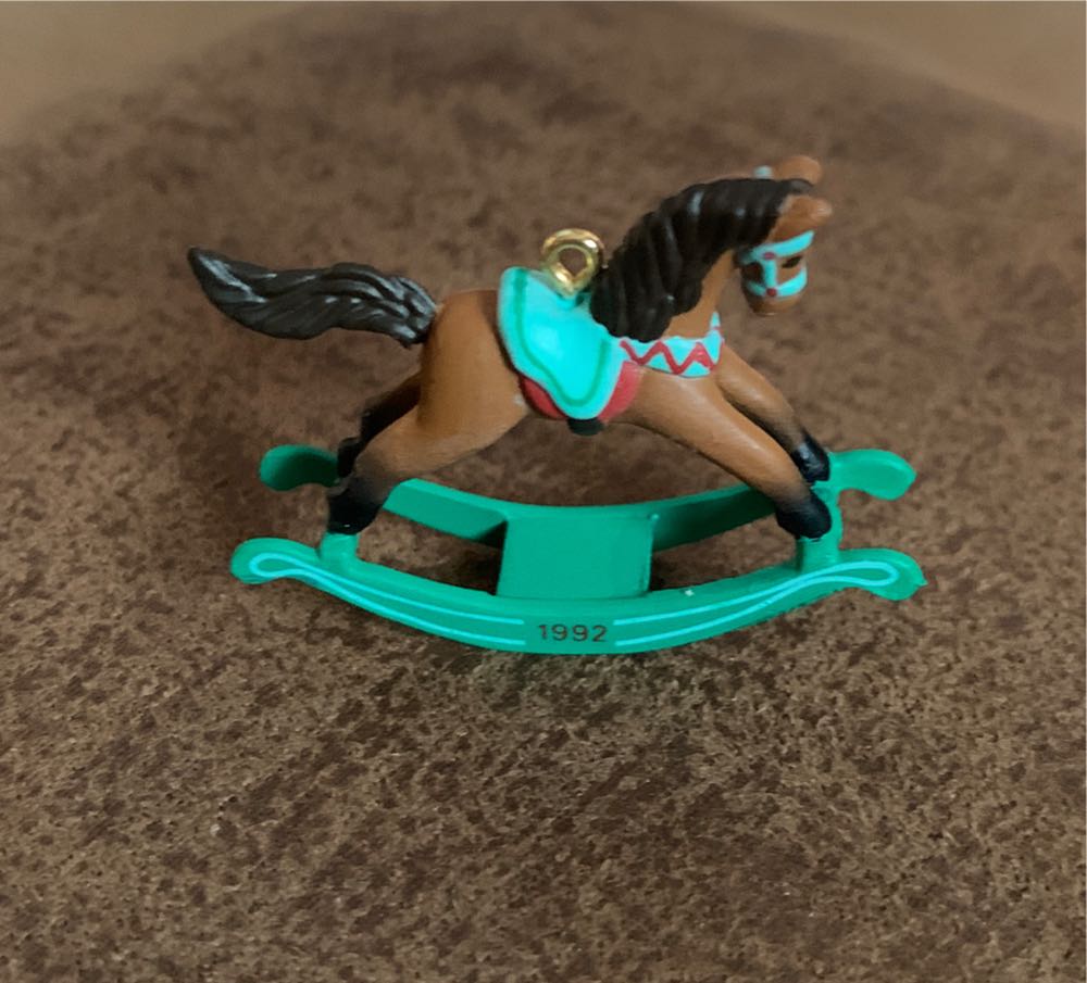 Miniature Rocking Horse #5 - Rocking Horse Minature (Rocking Horse) ornament collectible [Barcode 070000027659] - Main Image 3