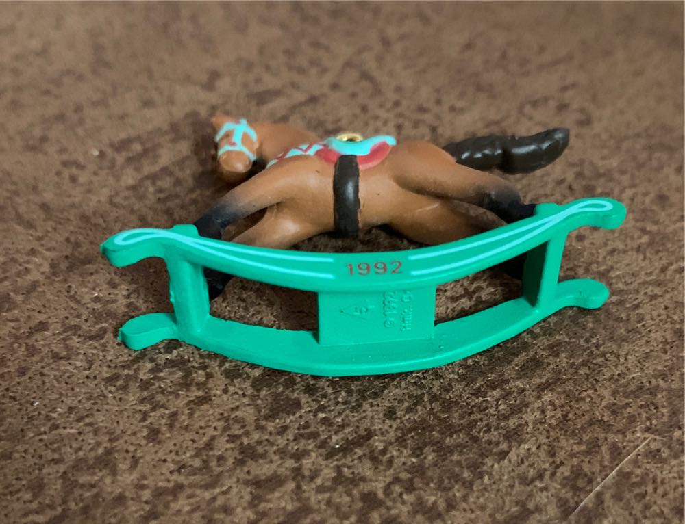 Miniature Rocking Horse #5 - Rocking Horse Minature (Rocking Horse) ornament collectible [Barcode 070000027659] - Main Image 4