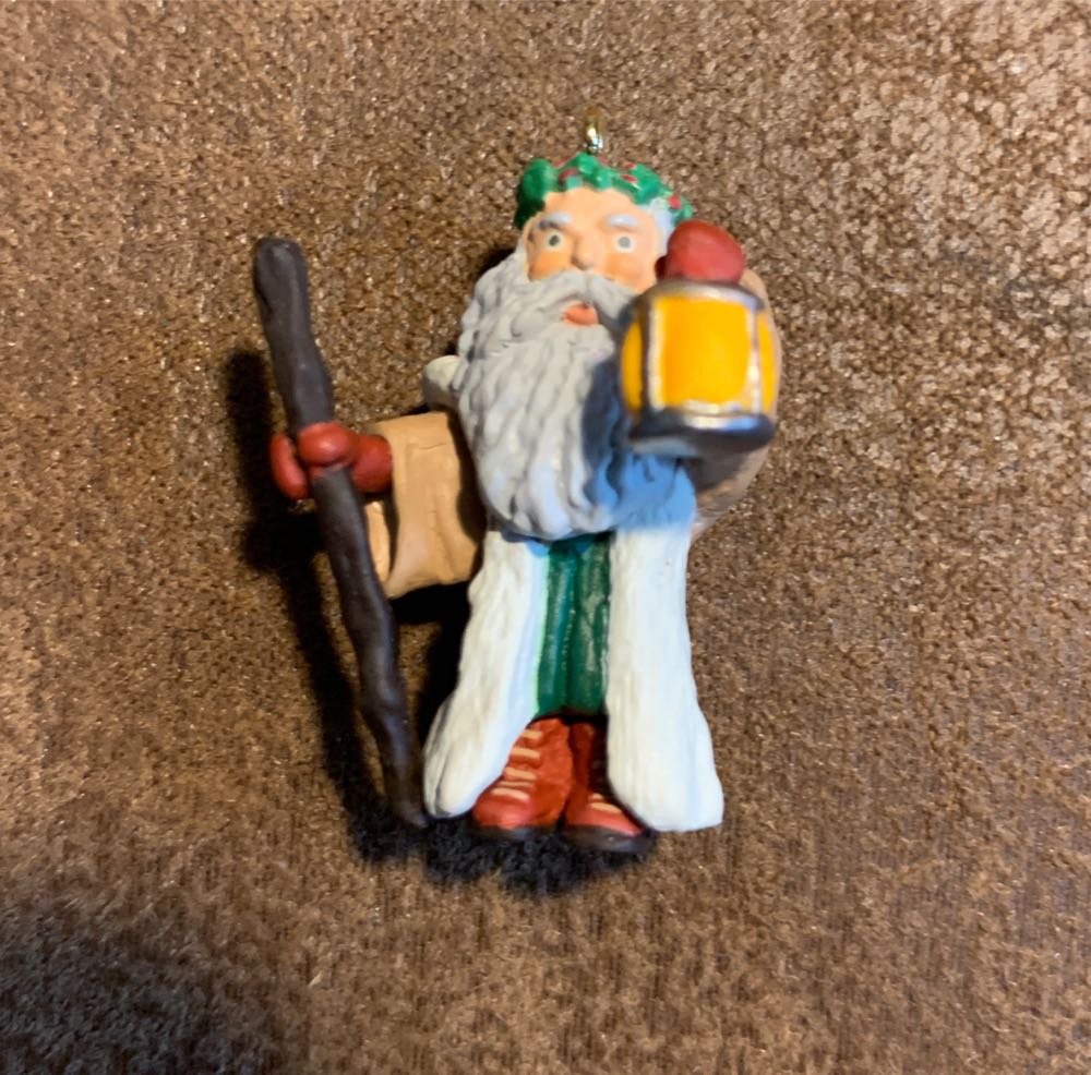 Miniature Centuries Of Santa #3 (1996) - Centuries Of Santa (Santa, Mini) ornament collectible [Barcode 015012290158] - Main Image 3