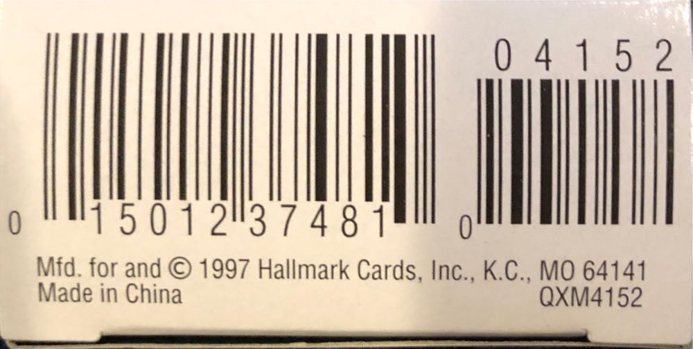 Miniature Santa’s Little Big Top #3 & Final (4) - Santa’s Little Big Top (Circus) ornament collectible [Barcode 015012374810] - Main Image 4