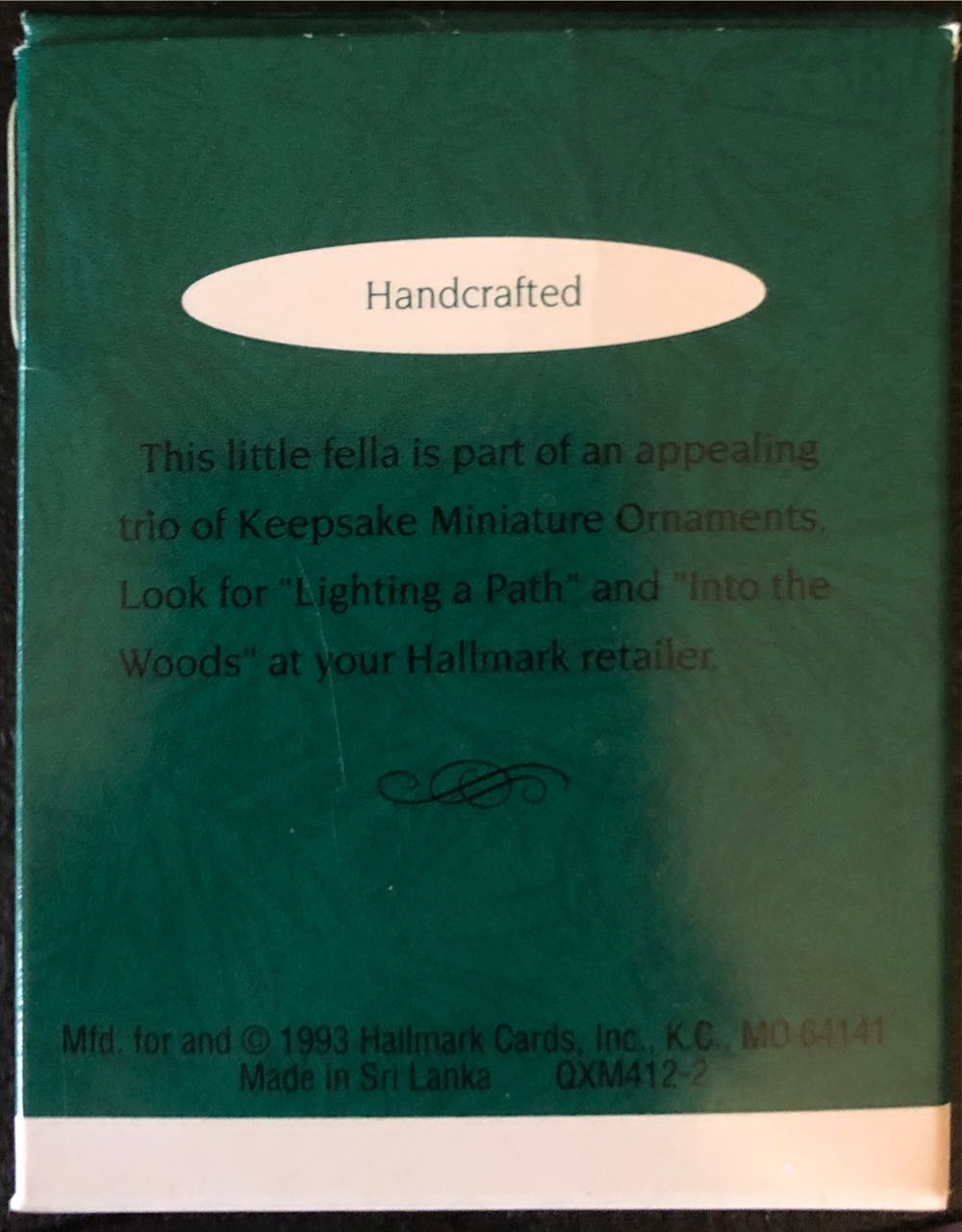 Learning To Skate - Miniature (Gnome) ornament collectible [Barcode 015012069181] - Main Image 2