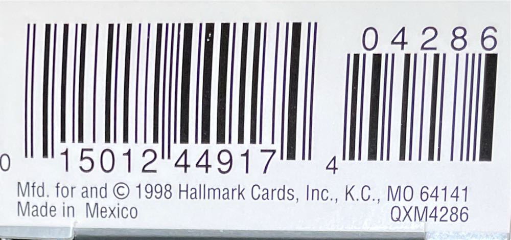 Miniature Noel RR Locomotive 1989-1998 10th Anniversary - Noel RR (Anniversary, Train, Mini) ornament collectible [Barcode 015012449174] - Main Image 4