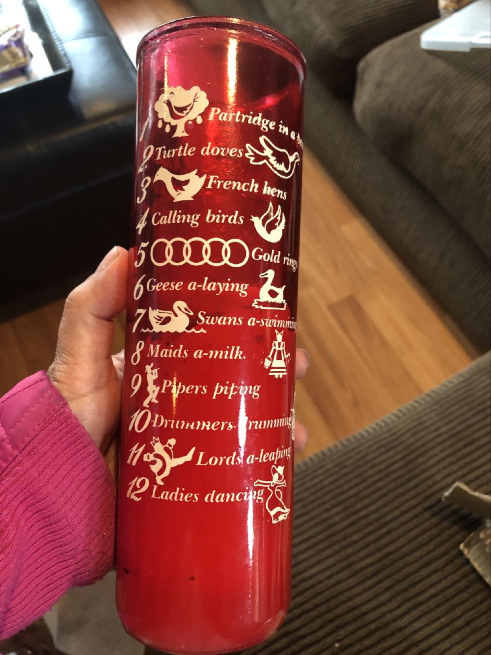 12 days of Christmas Christmas light from grandma Marjorie  ornament collectible - Main Image 2