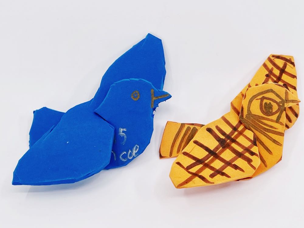 Foam Birds  ornament collectible - Main Image 1