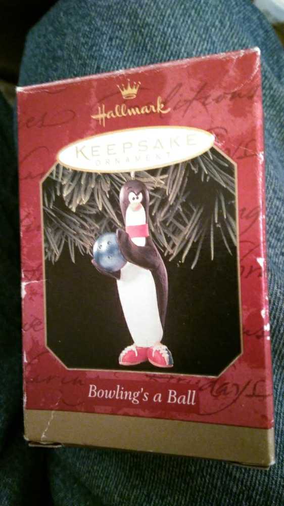 Bowling’s A Ball  (Football, Sports) ornament collectible [Barcode 015012493351] - Main Image 1
